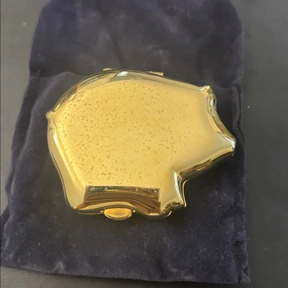Estée Lauder year of the pig collectible compact holder - Picture 2 of 3